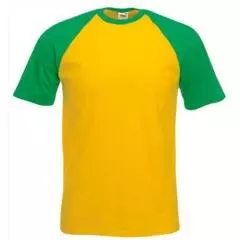 T-shirt Geel-groen