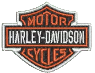 Harley  Davidson logo oranje