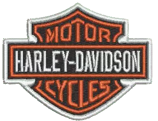 Harley Davidson logo oranje