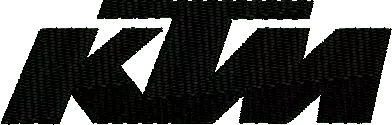 KTM logo zwart