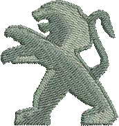 Peugeot logo leeuw