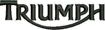 Triumph logo zwart 172