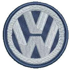 Volkswagen logo blauw 79