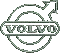 Volvo logo outline 115