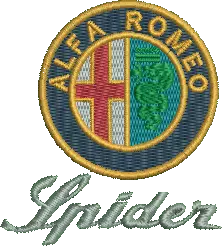 Alfa Romeo spider logo 18