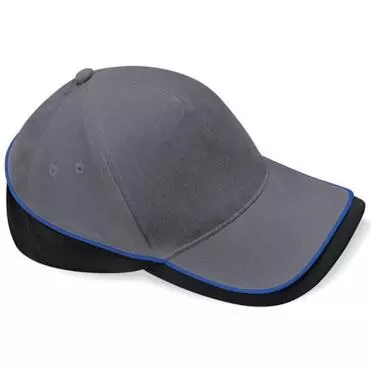 multicolor cap D.grijs-zwart-royal