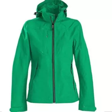 Hardshell Jas Dames green