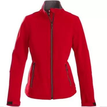 Softshell Jas Dames red