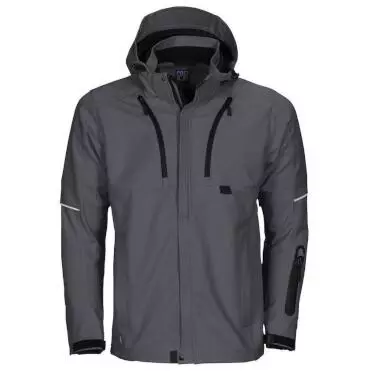 Softshell jas werk Heren grey