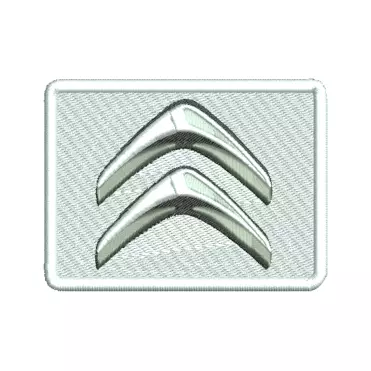 Citroën badge-157-Wit