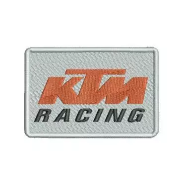 KTM racing badge