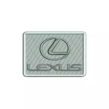 badge, geborduurd, lexus, geborduurd embleem