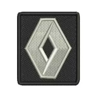Renault-badge-156-zwart