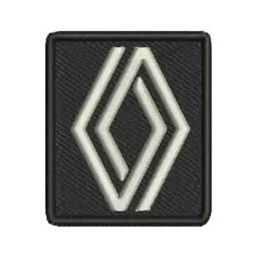 Renault-badge-183 zwart