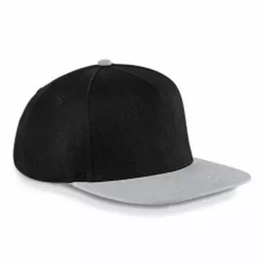 snapback zwart-grijs