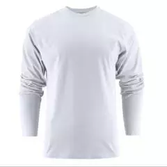 Heavy t-shirt LS Heren white