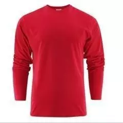 Heavy t-shirt LS Heren red
