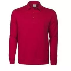 Polo sweater red