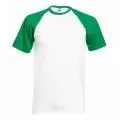T-shirt Wit-groen