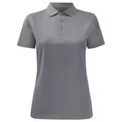 Poloshirt Dames werk grey