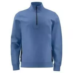 Sweatshirt Heren met rits blue