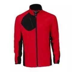Microfleece vest Heren red