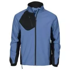 Softshell jas werk blue