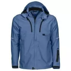 Softshell jas werk Heren blue