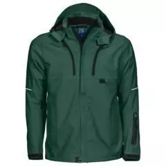 Softshell jas werk Heren green