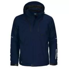 Softshell jas werk gevoerd navy