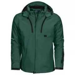 Softshell jas werk gevoerd green