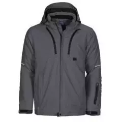 Softshell jas werk gevoerd grey