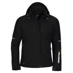 Softshell jas gevoerd Dames black