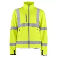 Werkjas softshell iso geel