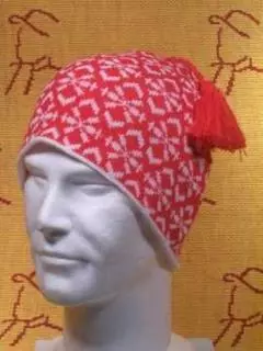 Beanie Noors rood