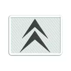 Citroën badge-187-Wit