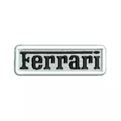 Ferrari-179-badge Wit