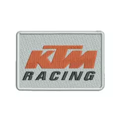 KTM racing badge