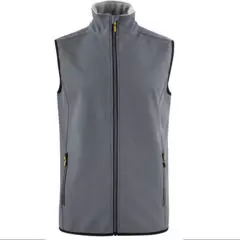 Softshell vest Heren grey