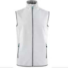Softshell vest Heren white