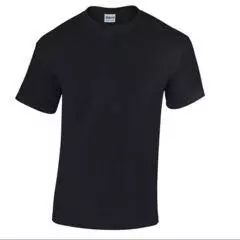 Heavy t-shirt zwart
