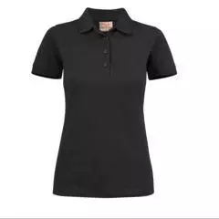 polo strech dames zwart