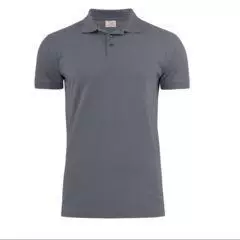 polo strech heren grey