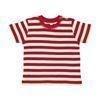 streep rood wit