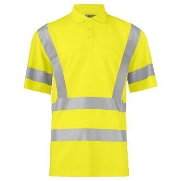 Polo iso geel