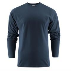 Heavy t-shirt LS Heren navy