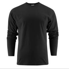 Heavy t-shirt LS Heren black