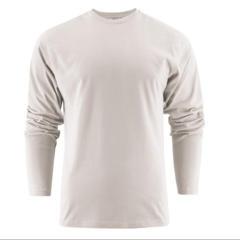 Heavy t-shirt LS Heren zand