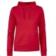 Hoody Dames red