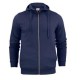 Hoody met rits Heren navy
